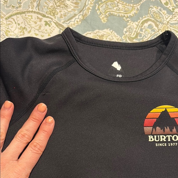 Burton Boys Black Base Layer Set Size XS (5/6) - Picture 9 of 11